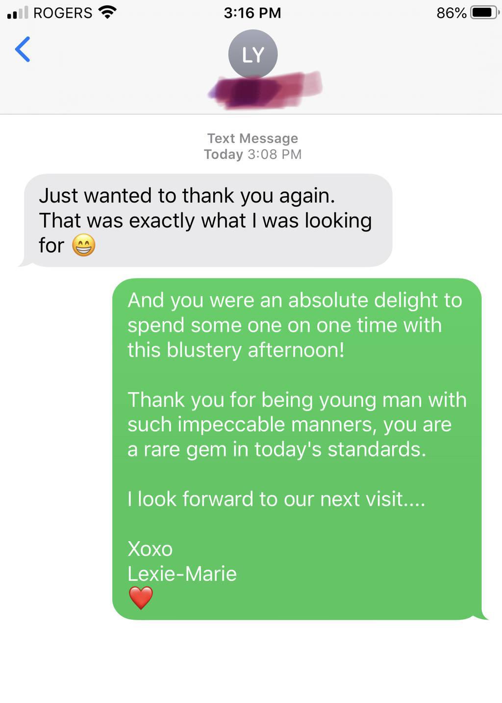 Lexie-Marie is coming to you! Pre-Bookings Only 34DDD-25-32